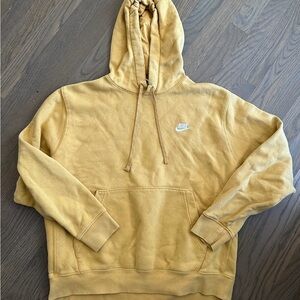 Nike Men's Mustard Hoodie
